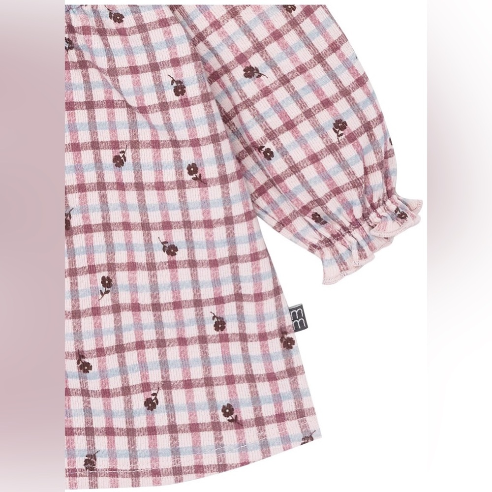 Modern Moments by Gerber Smocked Dress & Tights Set - Size: 0-3M (NWT) - Picture 5 of 7